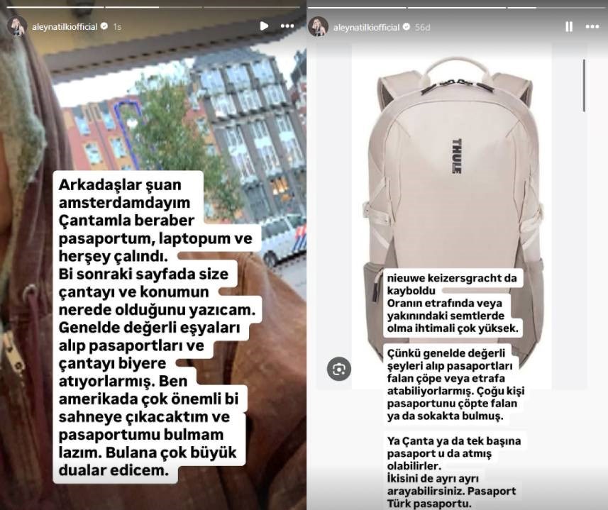 Şarkıcı Aleyna Tilki, Amsterdam
