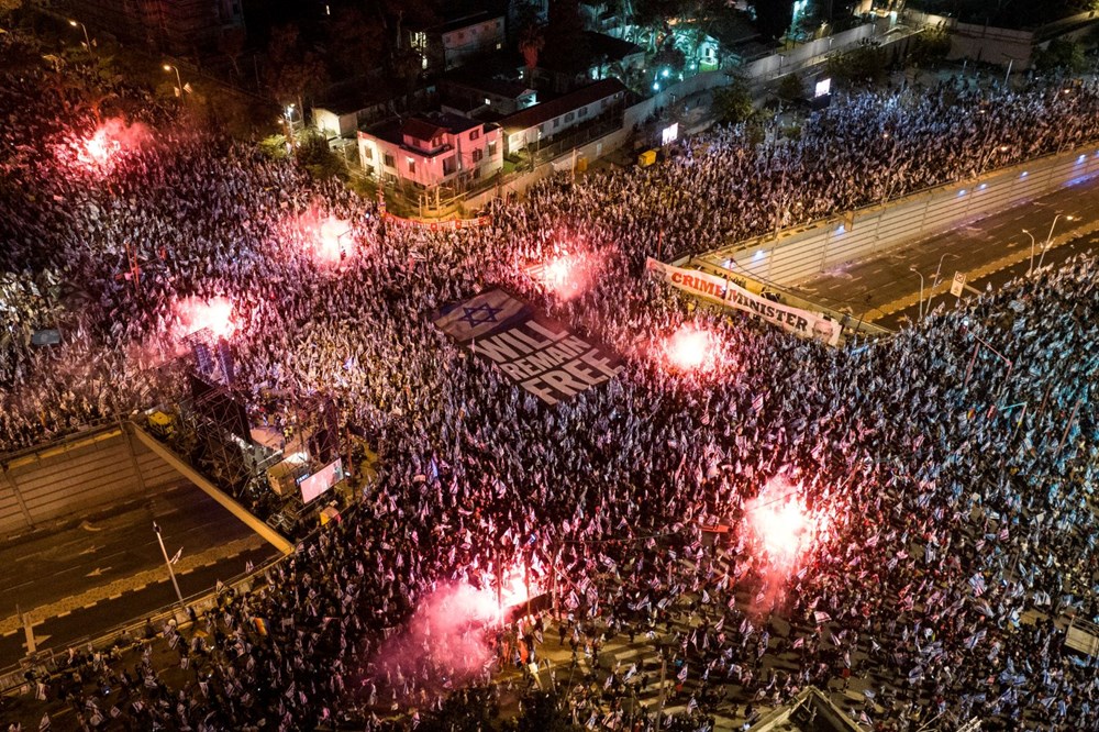 İsrail'de protestolar 15. haftada - 2