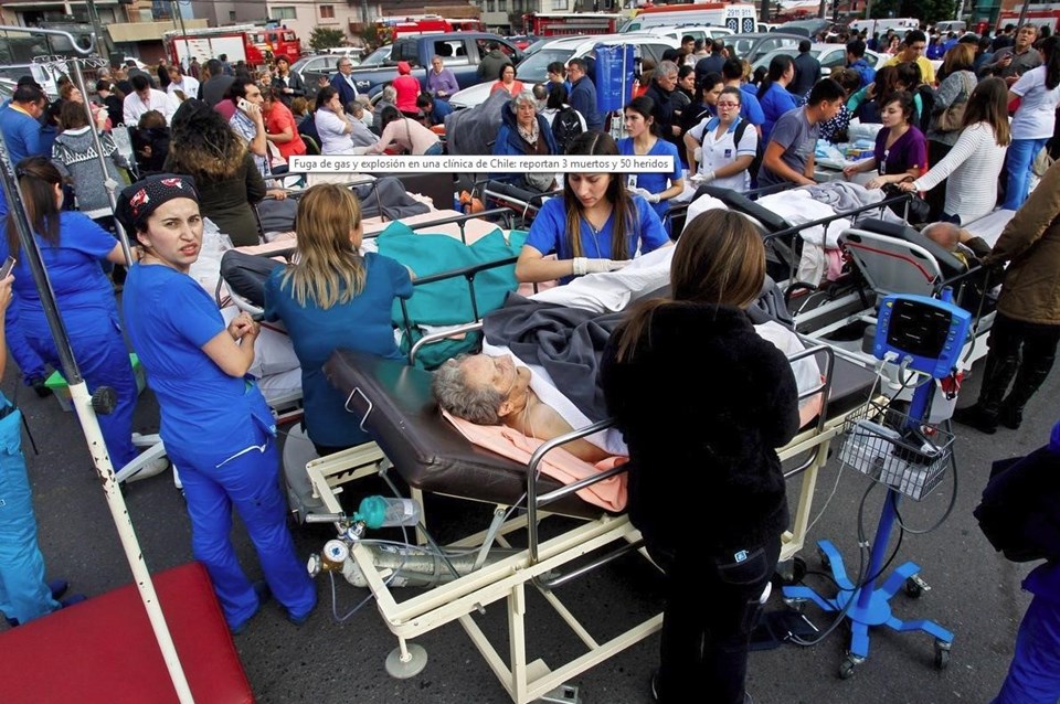 Şili'de hastanede patlama (3 ölü, 50 yaralı) - 1
