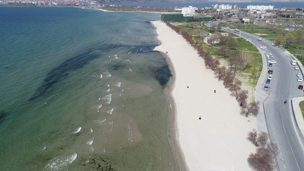 İstanbul'da deniz çekilmesi - 15