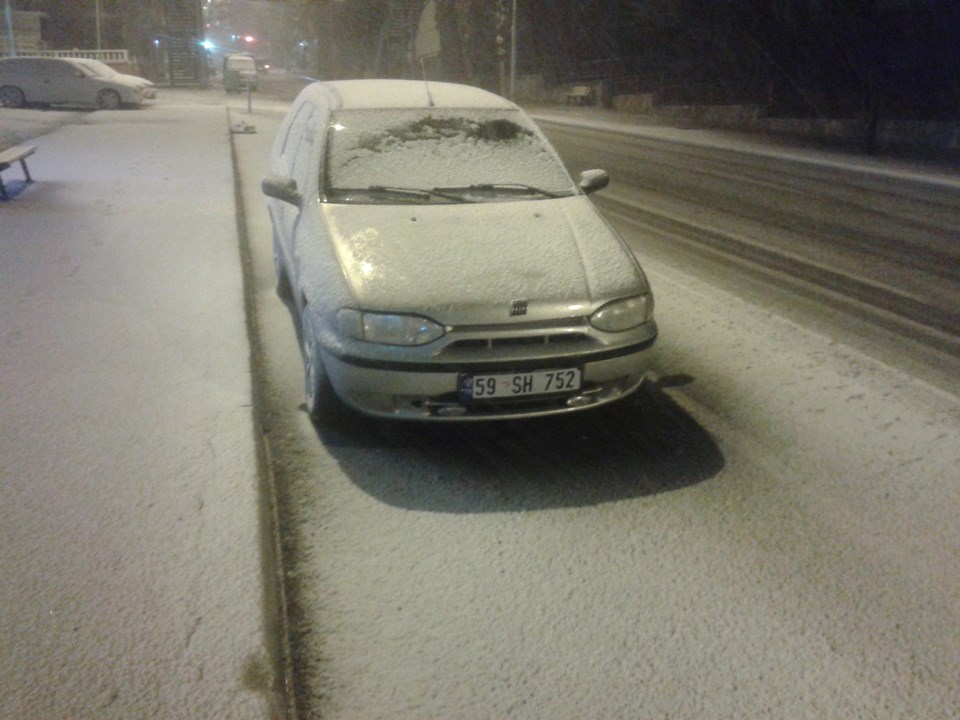 Kar İstanbul'un kapısına dayandı! (5 ilde kar yağışı başladı) - 1