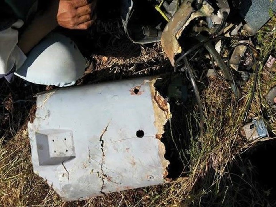 Türk F-16'ların düşürdüğü Suriye'ye ait hava aracının fotoğrafları - 2