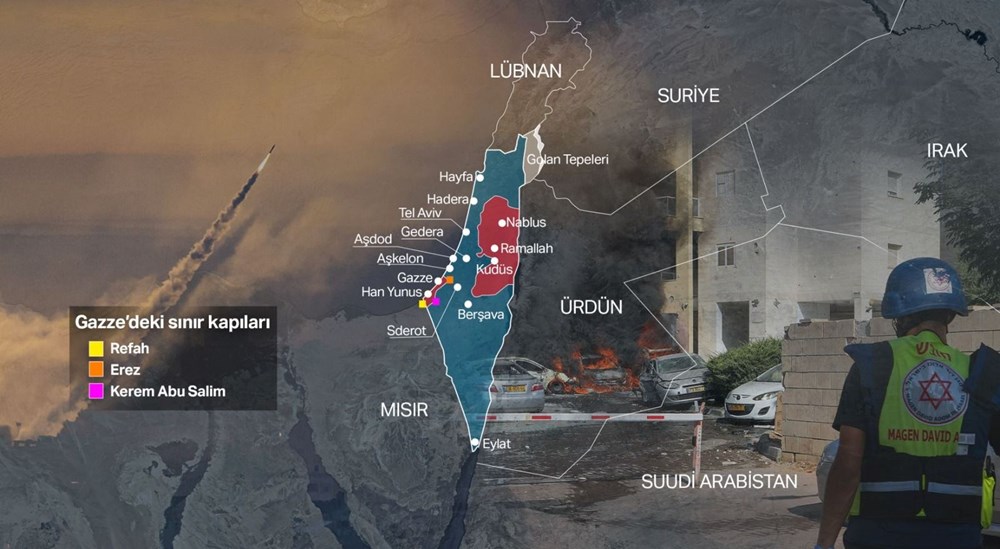 İsrail-Gazze hattında gerilim | Hamas'tan "Aksa Tufanı" operasyonu - 2