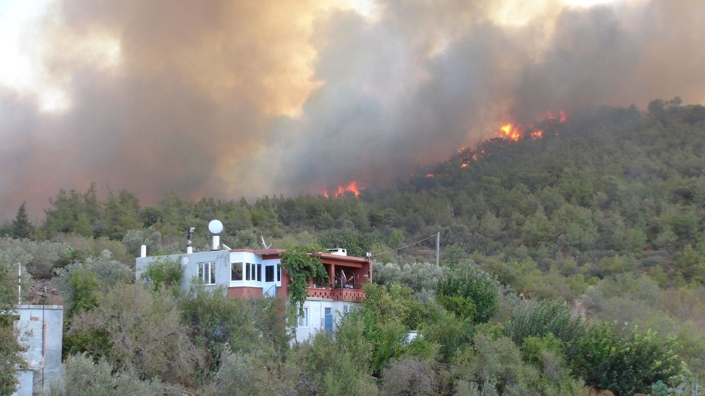 Mersin Gülnar'da orman yangını - 2
