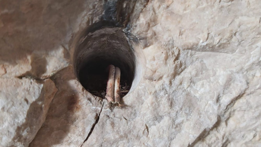 Roma dönemine ait oda mezar definecilerin hedefi oldu - 9