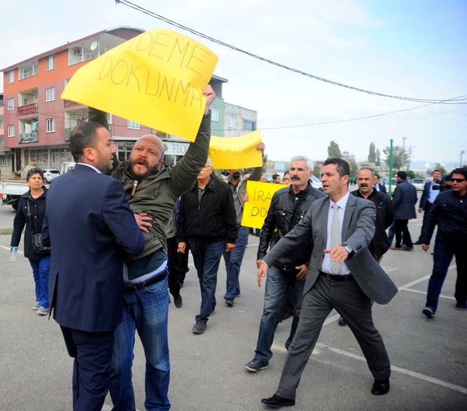 Gültan Kışanak ve Fırat Anlı'nın gözaltına alınmasına protesto - 5