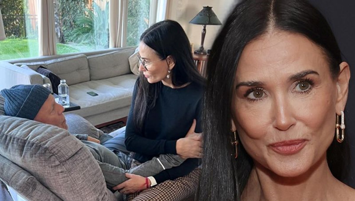 Demi Moore'dan Bruce Willis'in sağlık durumu hakkında açıklama