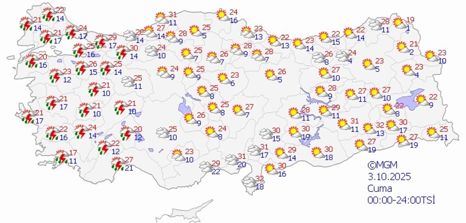 Fırtınayla birlikte yeni yağış dalgası geliyor - 2