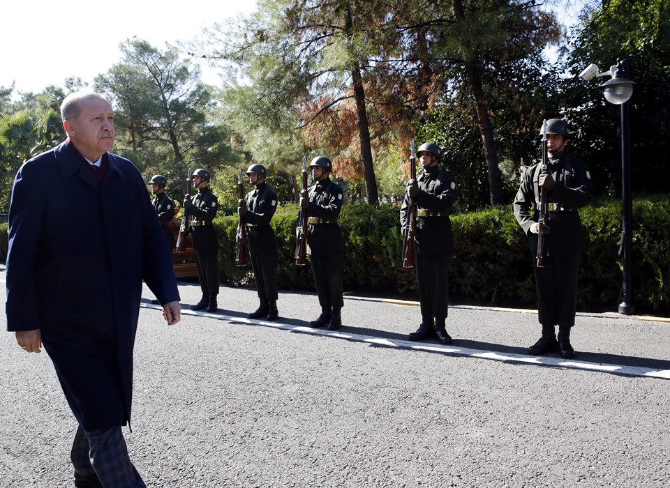 Cumhurbaşkanı Erdoğan'dan sınır bölgesine ziyaret - 1