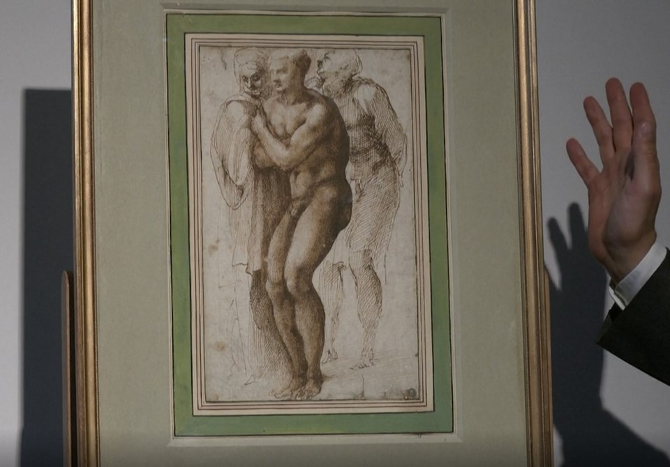 Michelangelo'nun nadir eseri 33 milyon dolara satılacak - 1