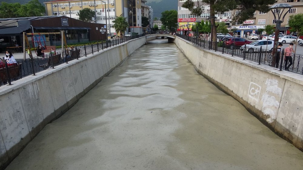 "Deniz salyası" Gemlik'te dereleri kapladı | NTV