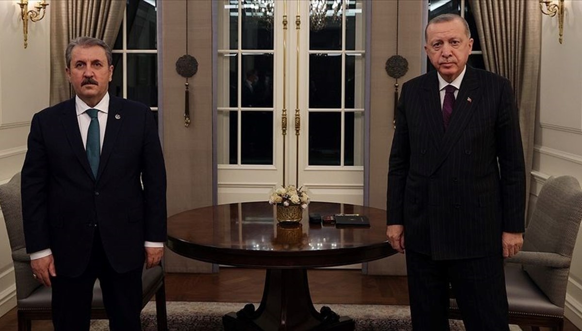 Cumhurbaşkanı Erdoğan'dan BBP'ye ziyaret