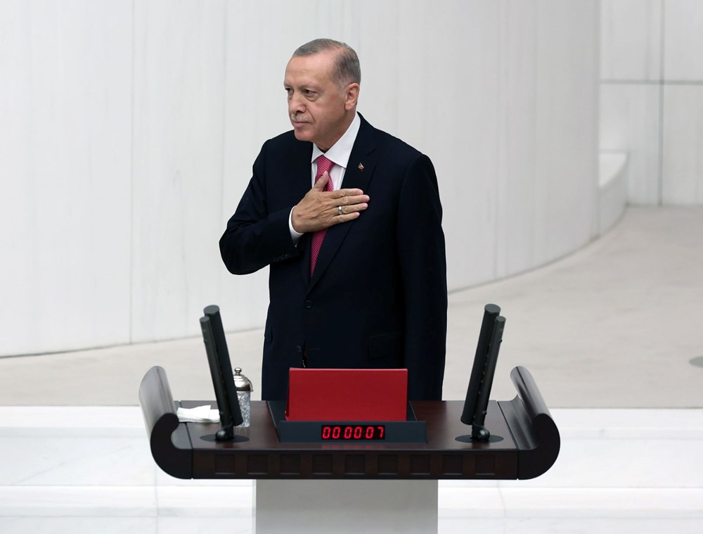 Cumhurbaşkanı Erdoğan'ın Meclis'teki yemin töreninden kareler - 4