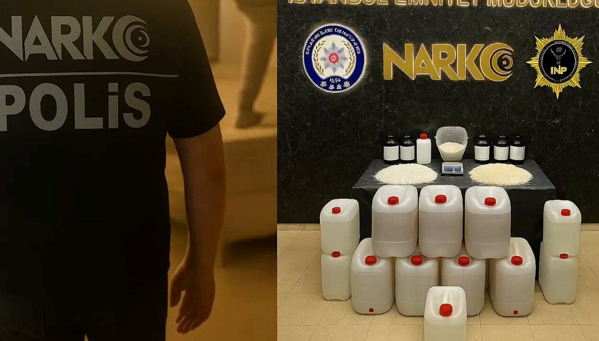 İstanbul'da uyuşturucu operasyonu