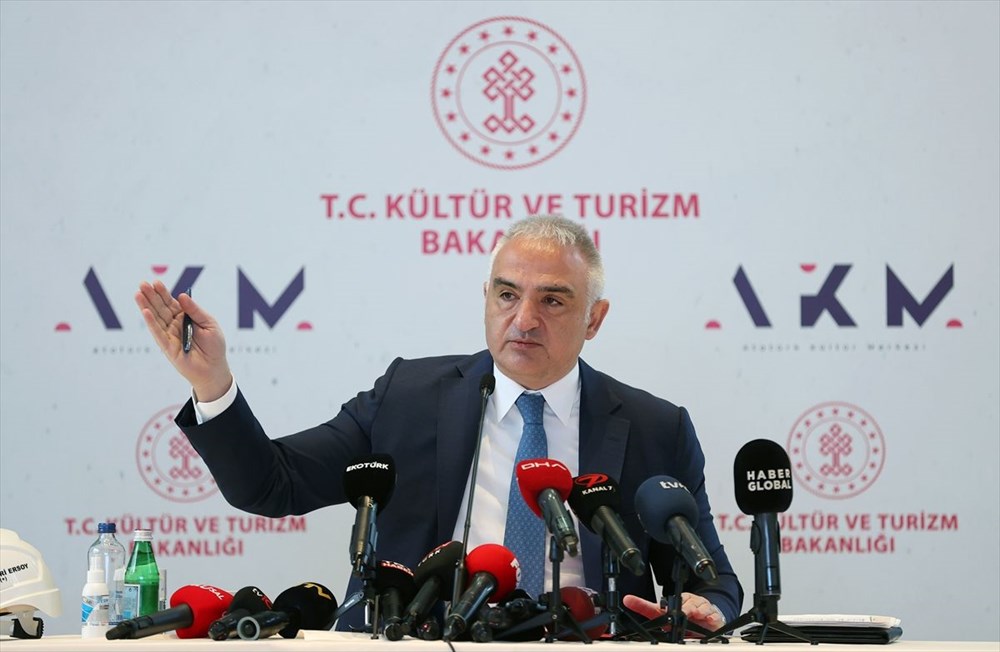 Kültür ve Turizm Bakanı Ersoy: AKM dünyadaki en önemli 10 kültür merkezi arasında yer alacak - 6