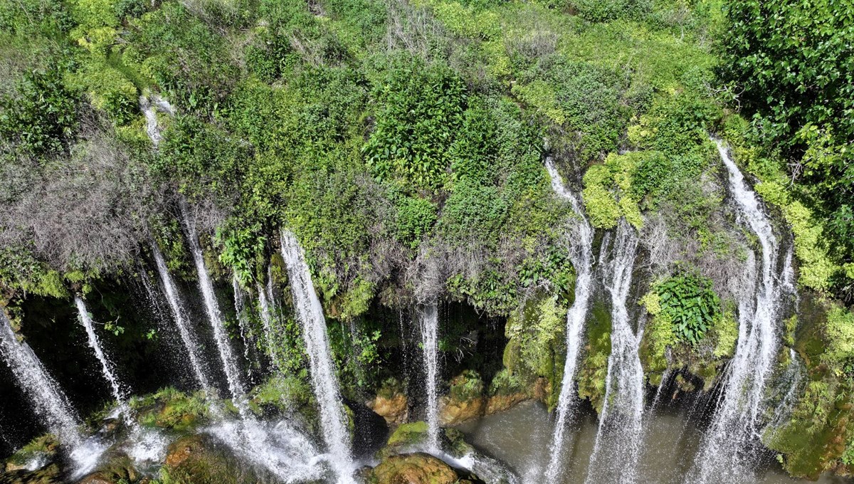 Vadinin ortasındaki doğa harikası: Yeşilköy Şelalesi