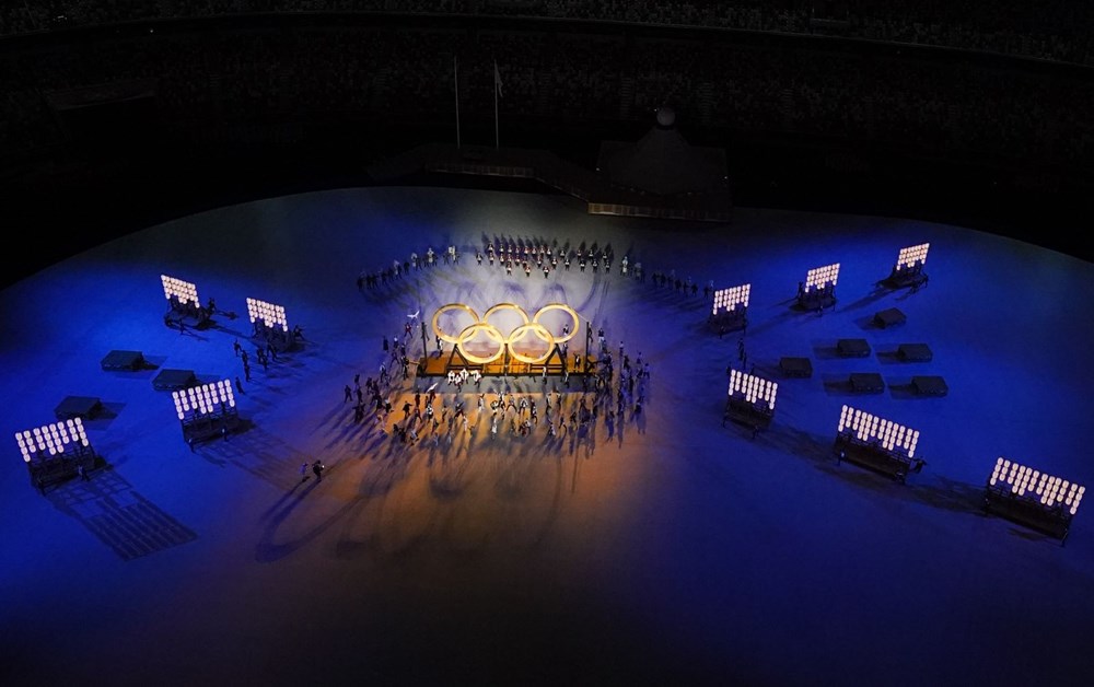 2020 Tokyo Olimpiyatları görkemli açılış töreniyle başladı - 58