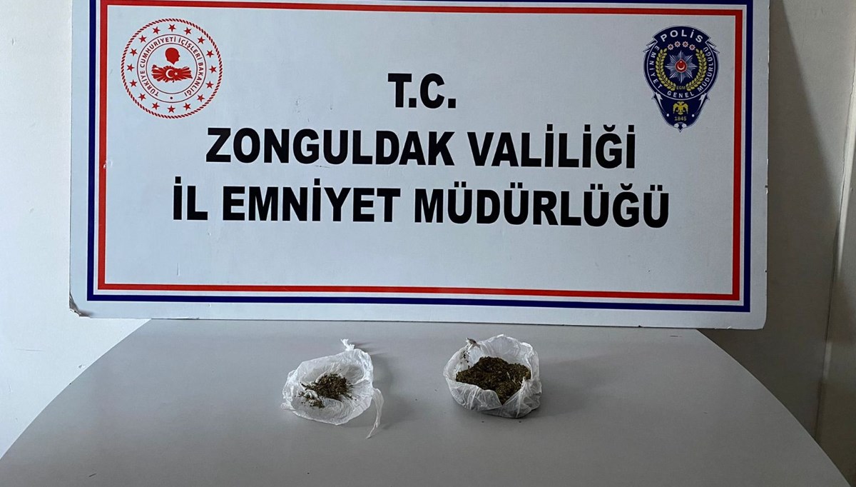 Zonguldak'ta uyuşturucu operasyonunda 5 şüpheli yakalandı