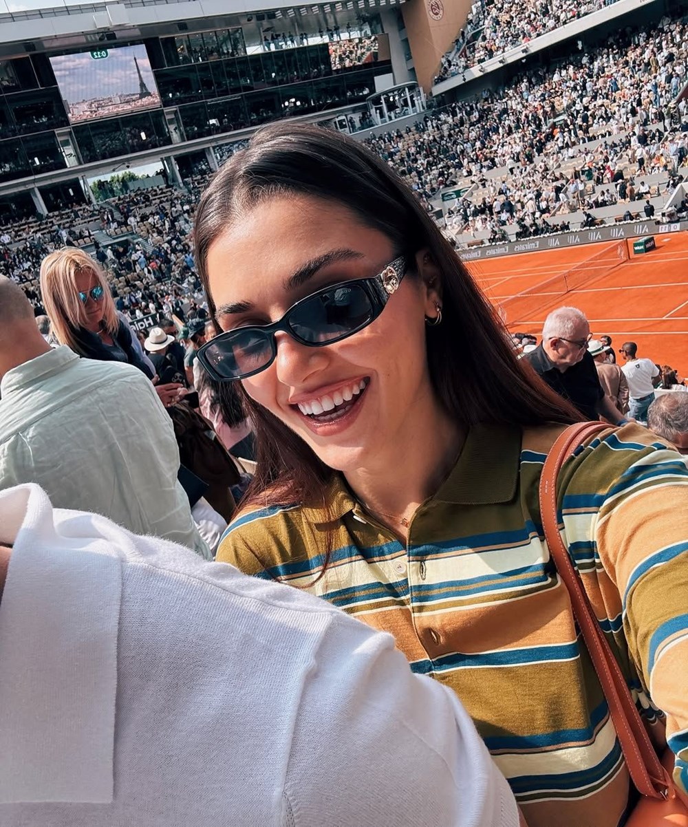 Hande Erçel'den Roland Garros pozları: Şahit olduğum için mutluyum - 3