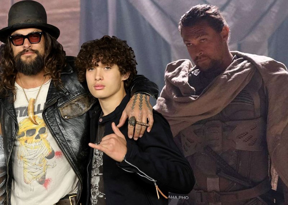 Jason Momoa ile Lisa Bonet'in oğulları Nakoa-Wolf Momoa oyuncu oluyor - 1