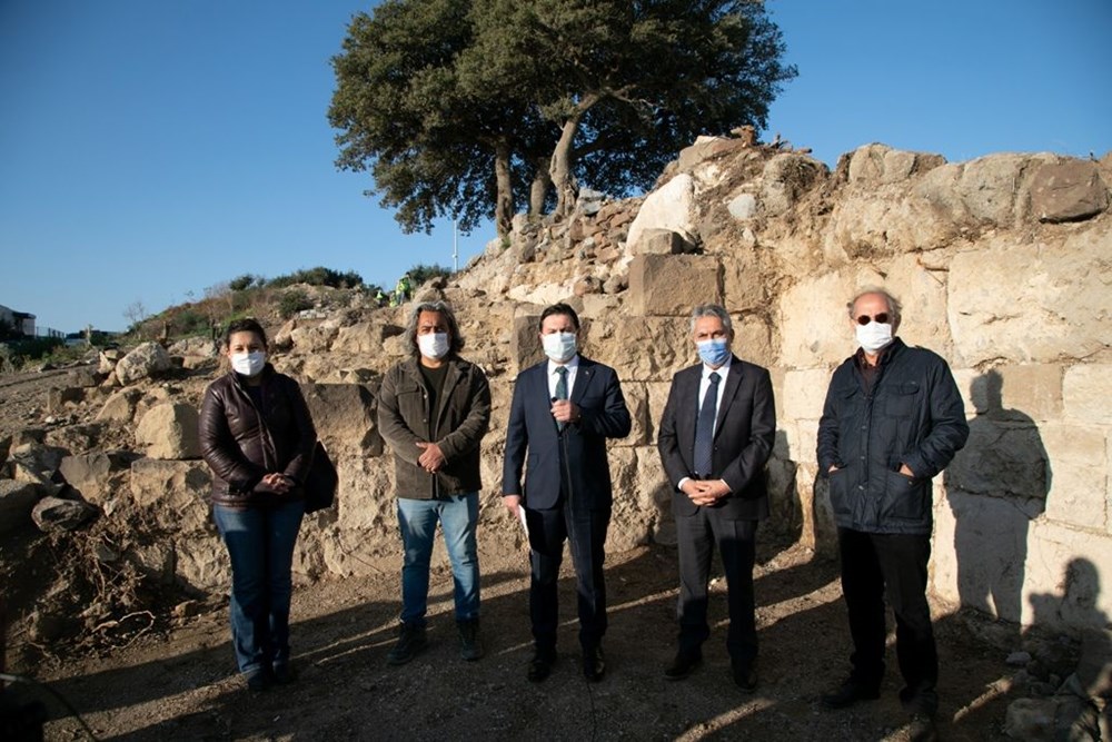 Bodrum'da 2400 yıllık tarihi Halikarnassos Surları gün yüzüne çıkıyor - 8