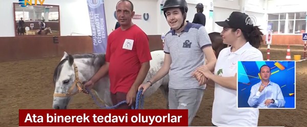 Eskişehir'de atlı tedavi