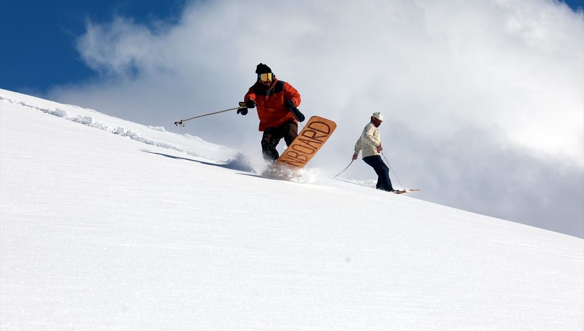200 yıllık gelenek! Snowboard'un Karadenizli atası: Petranboard