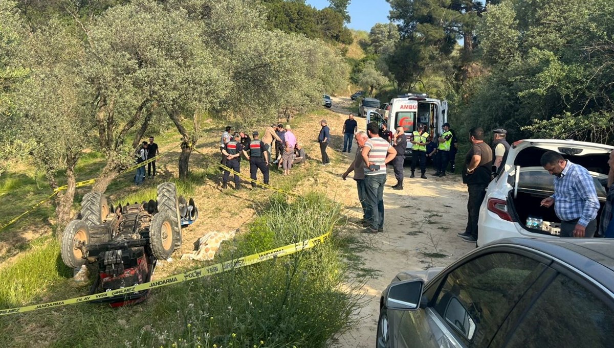 Muğla'da traktör kazası: 1 ölü Muğla'da traktör kazası: 1 ölü