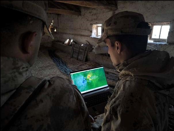 Jandarma zemini görüntüleme cihazıyla taradı.