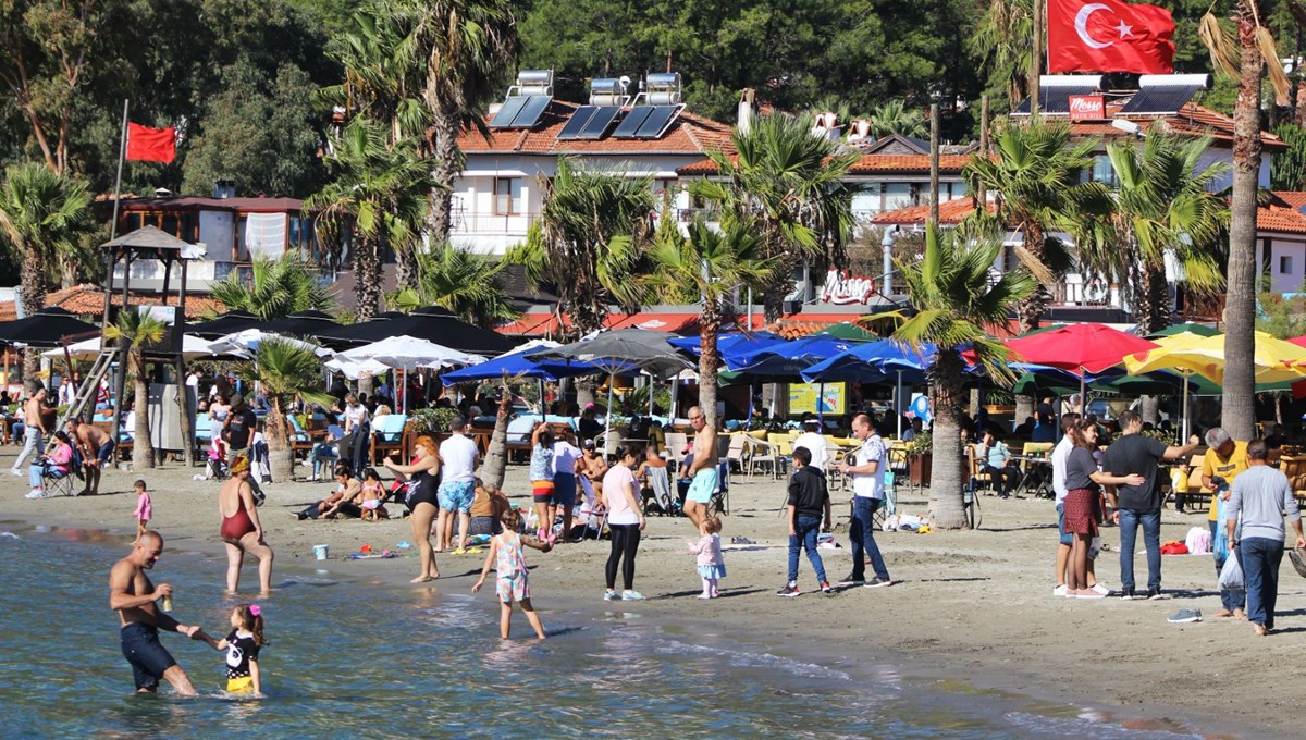 Kasım ayında deniz keyfi