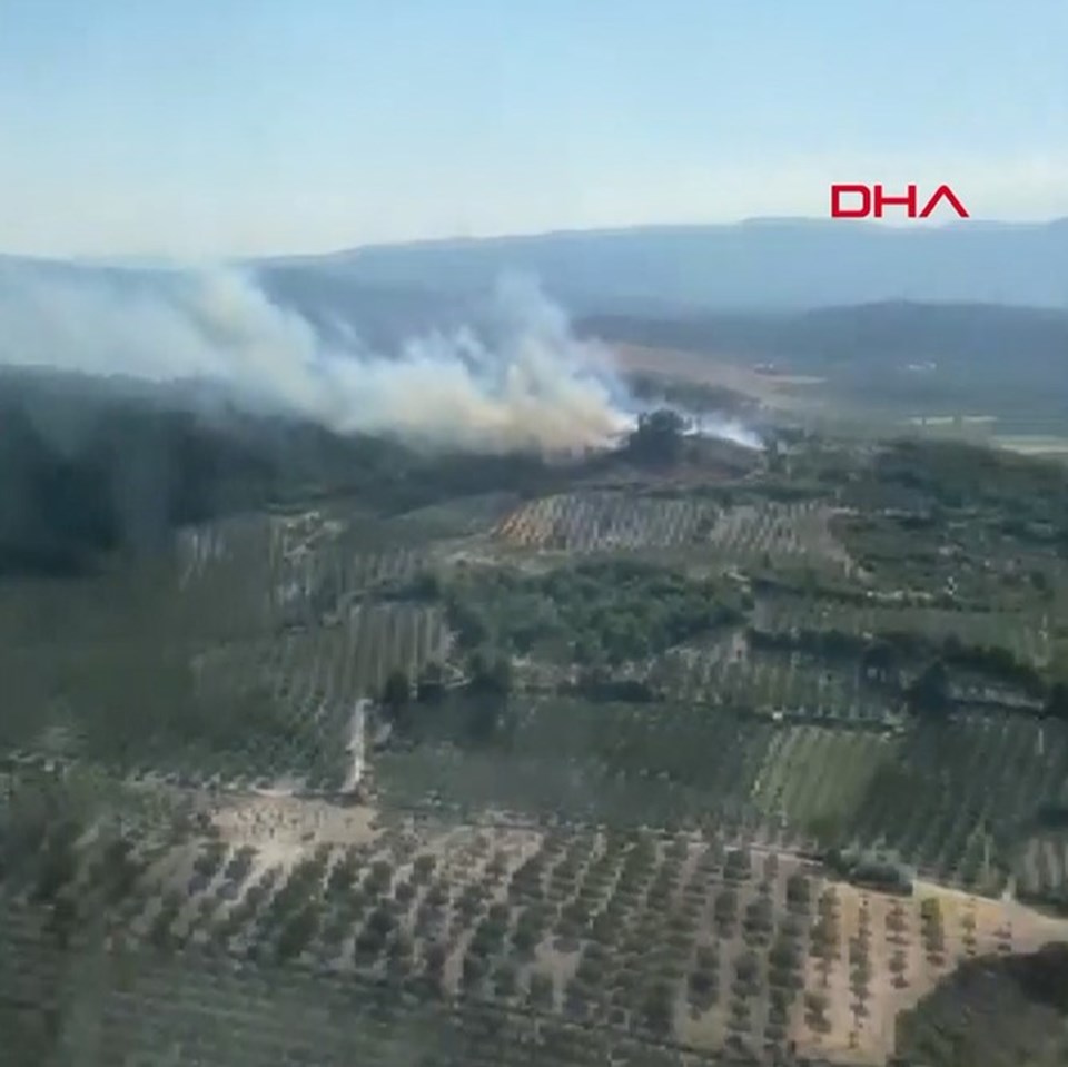 Tunceli'de orman yangını: Alevlerle mücadele devam ediyor - 2