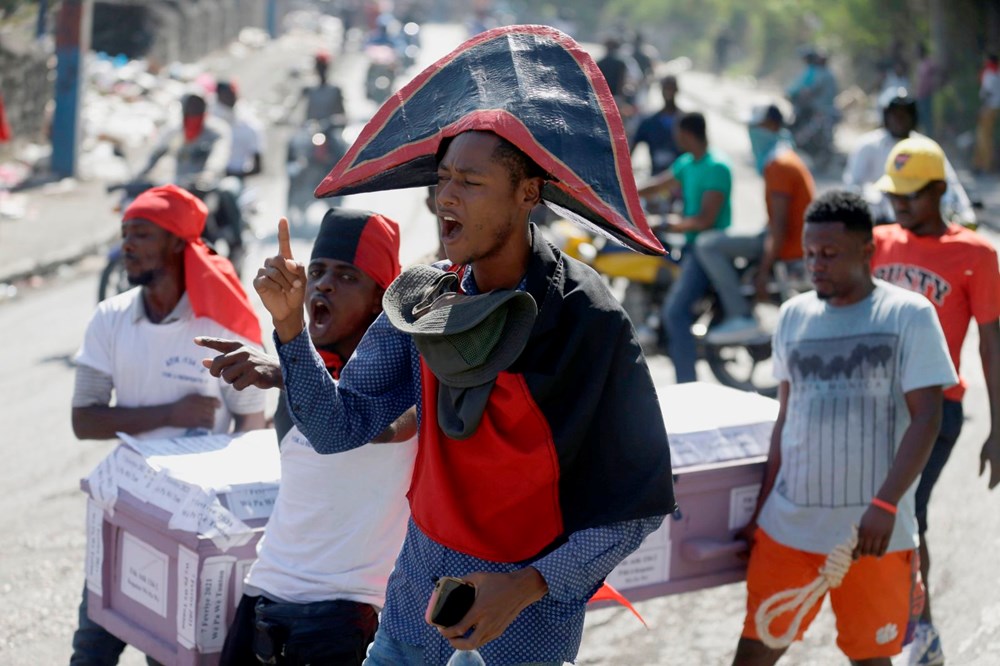 Haiti'de hükümet karşıtı protestolara sert müdahale
