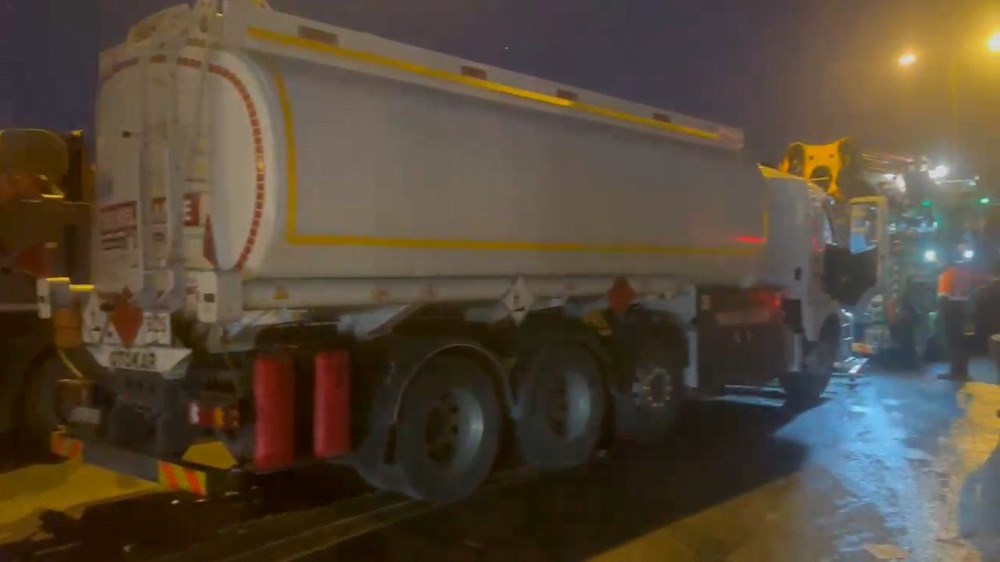 TEM'de trafiği kilitleyen kaza - 4