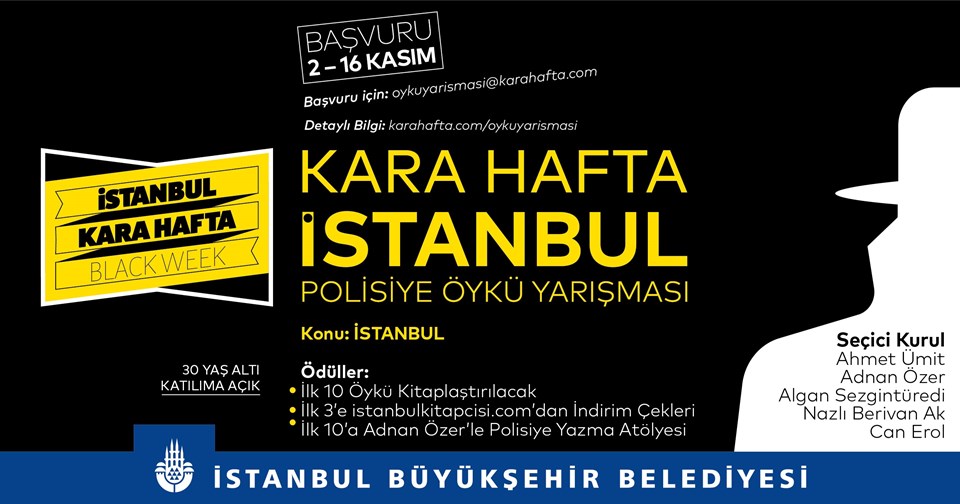 Kara Hafta İstanbul Festivali Öykü Yarışması'na başvurular başladı - 1