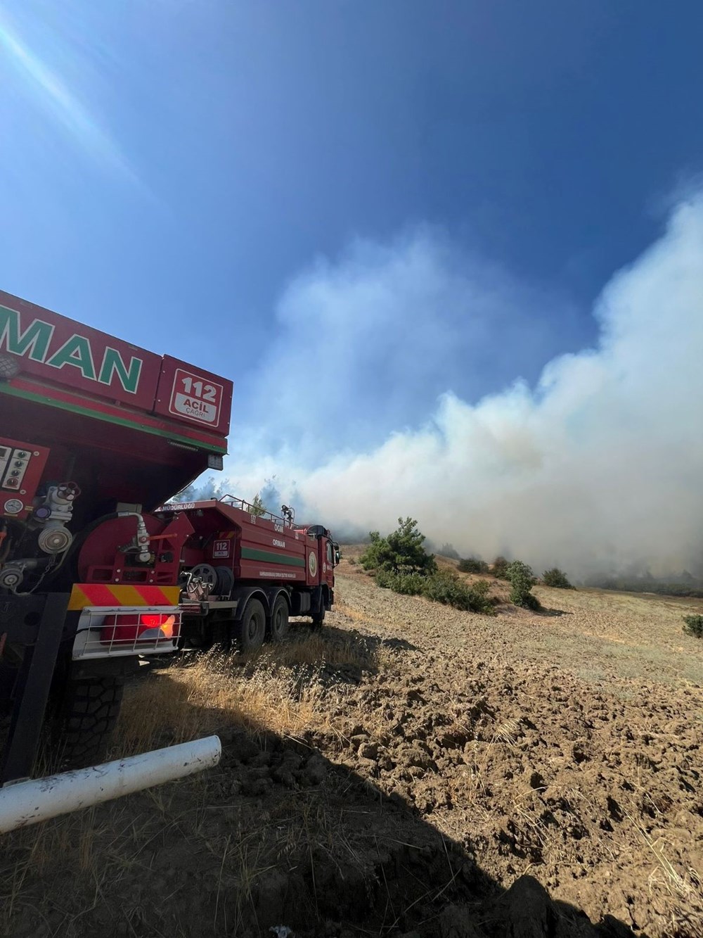 Kahramanmaraş'ta orman yangını: Ekipler müdahale ediyor - 3