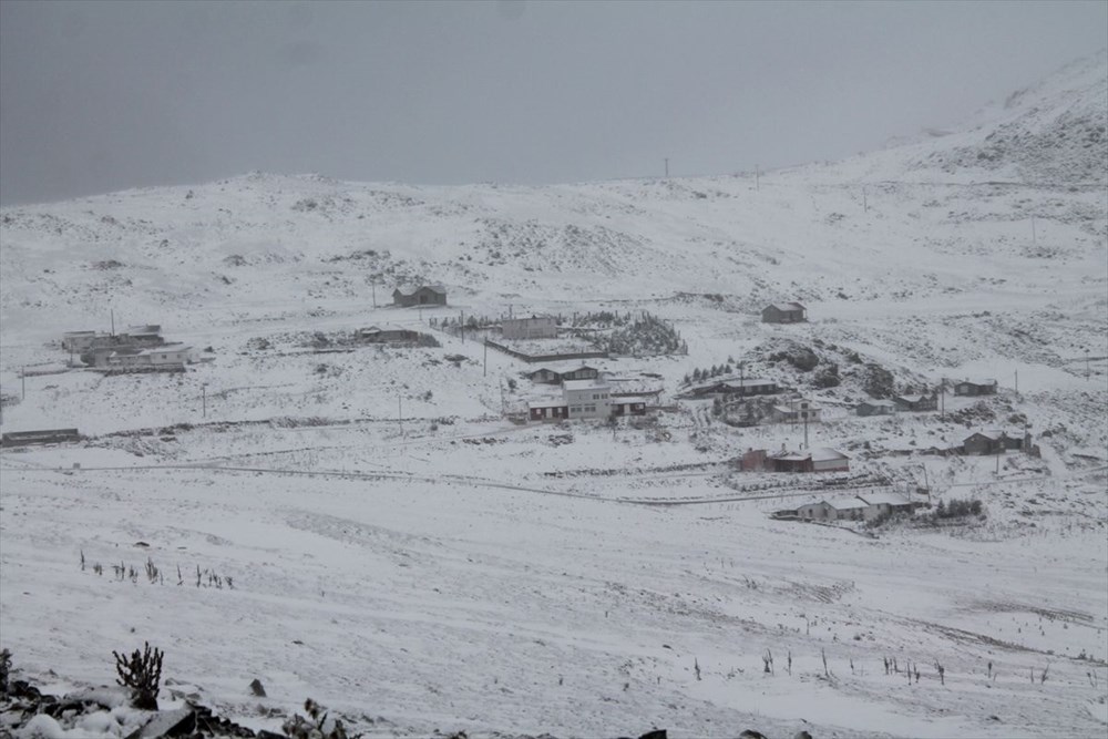 Yurttan manzaralar: Kar erken geldi - 35