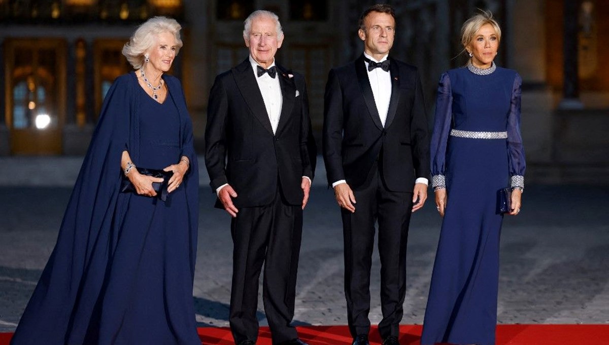 Kral Charles ve Kraliçe Camilla, Macron çiftinin konuğu oldu Kral Charles ve Kraliçe Camilla, Macron çiftinin konuğu oldu