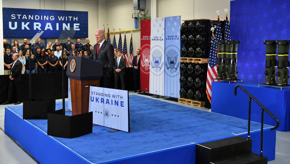 ABD Başkanı Biden tanksavar fabrikasını gezdi: Ukrayna'ya kazanması için bir şans veriyorsunuz