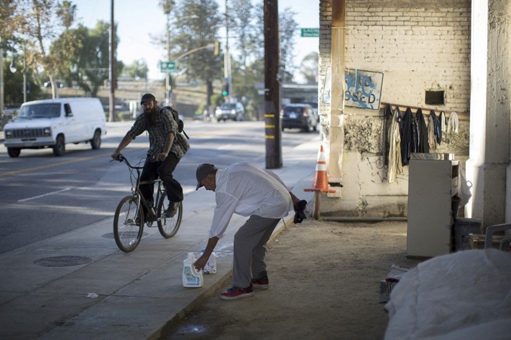 Los Angeles'ta 40 bin evsiz otellere yerleştirilecek - 10
