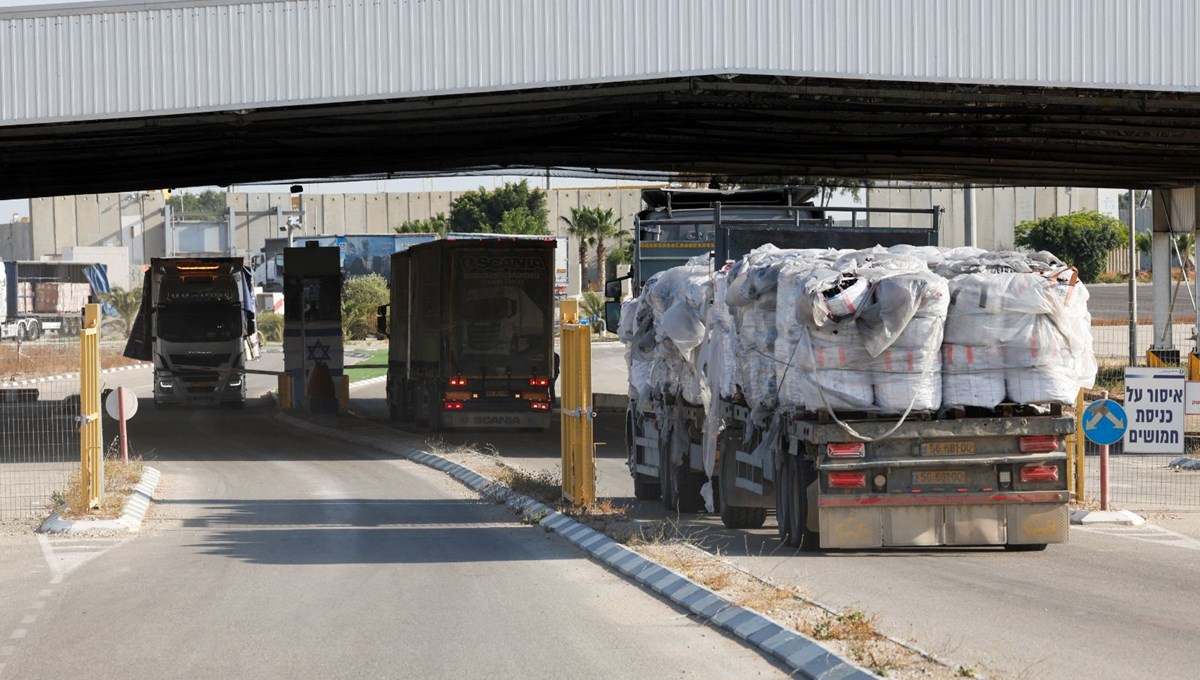 İlk yardım TIR'ları 81 gün sonra Gazze'de