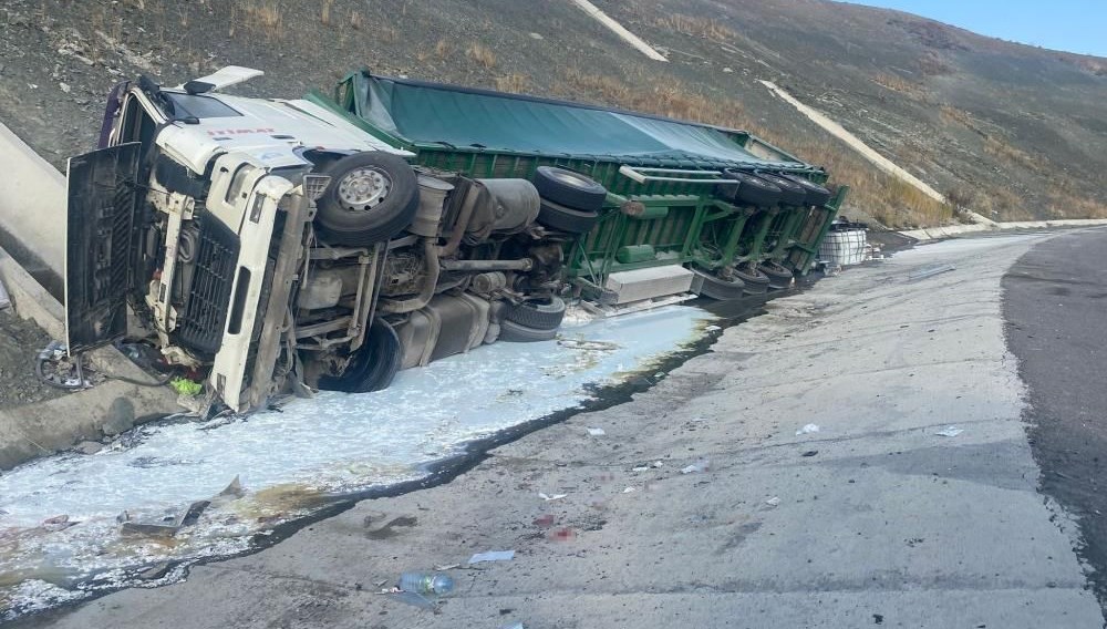 Konya'da TIR kazası