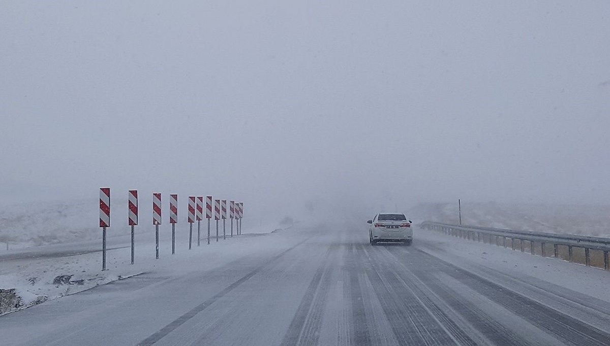 Meteorolojiden buzlanma ve çığ uyarısı Meteorolojiden buzlanma ve çığ uyarısı