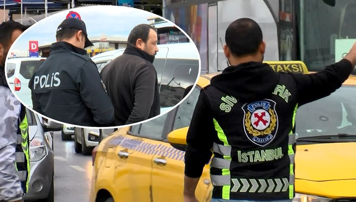 Hakkında yakalama kararı bulunan taksici denetimde yakalandı Hakkında yakalama kararı bulunan taksici denetimde yakalandı