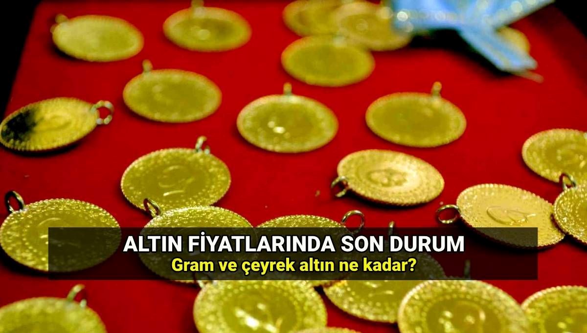 Bugün altın ne kadar? 30 Temmuz canlı altın fiyatları: Gram ve çeyrek altın kaç TL?