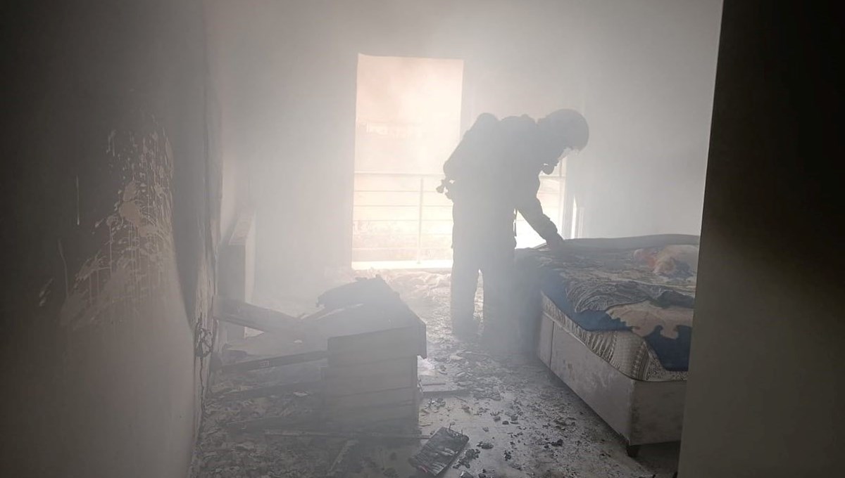 Arsuz’da ev yangını