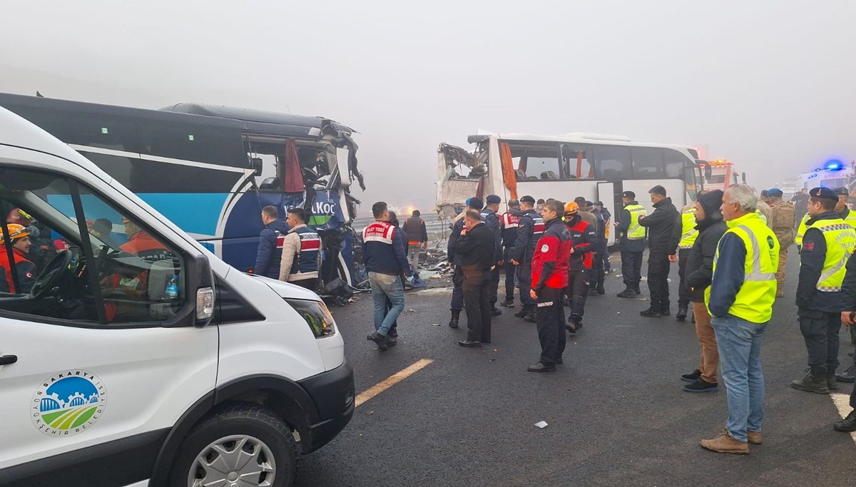 Kuzey Marmara Otoyolu’ndaki kazada 7 sürücü adliyeye sevk edildi