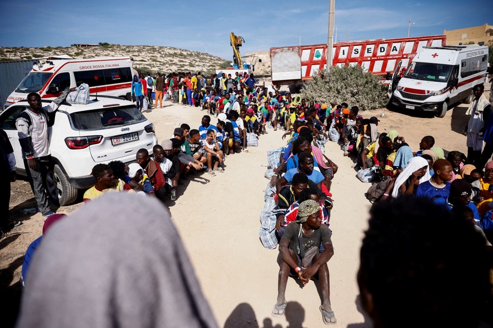 Lampedusa Adası'na sığınmacı akını: AB'den İtalya'ya destek güvencesi - 5