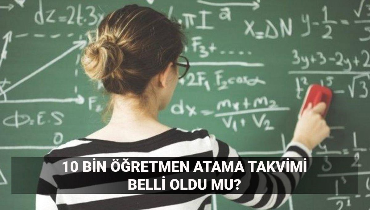 AGS ile 10 bin öğretmen atama takvim: 10 bin öğretmen alımı branş dağılımı ve başvuru tarihi belli mi?