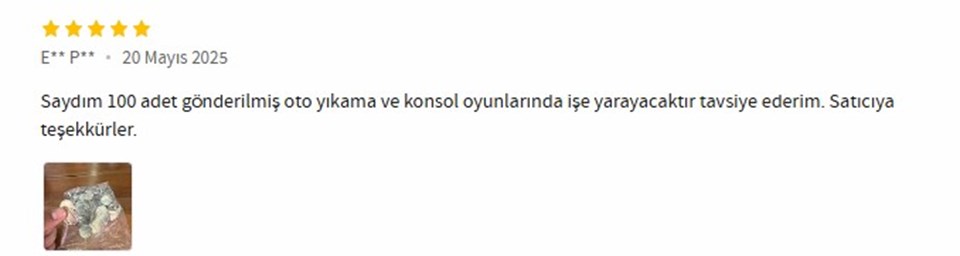 Oto yıkamayı bedavaya getiriyorlar... Demir jetonların satışı devam ediyor - 2