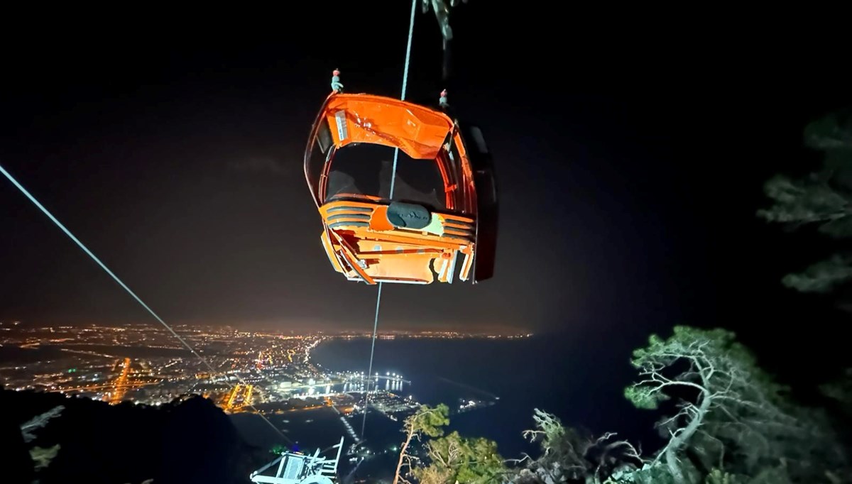 Antalya'da teleferik kazası: 5 kişi tutuklandı